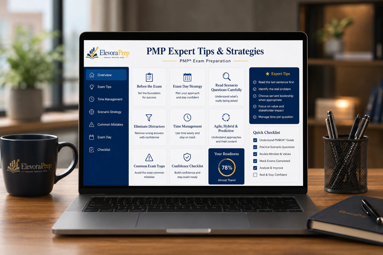 Expert PMP exam tips and test-taking strategies
